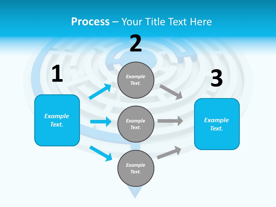 Solution (3D Rendered Illustration) PowerPoint Template