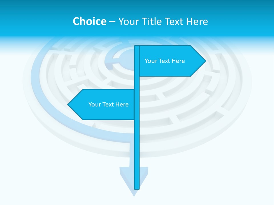Solution (3D Rendered Illustration) PowerPoint Template
