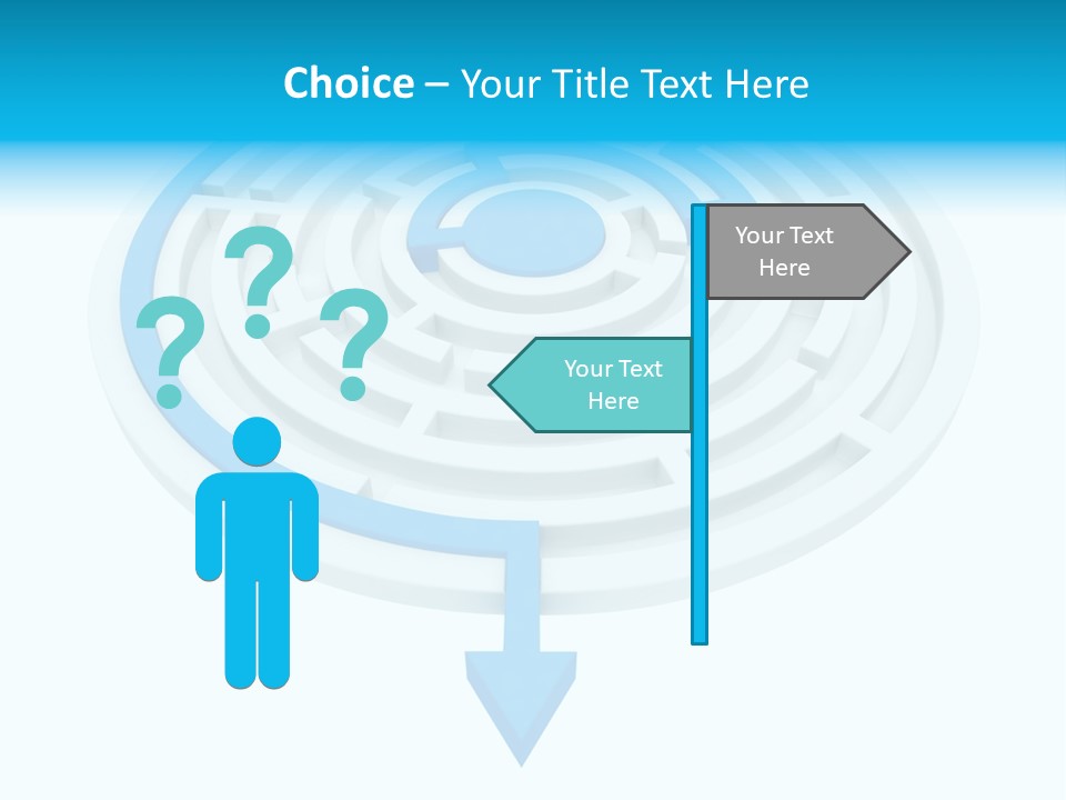 Solution (3D Rendered Illustration) PowerPoint Template