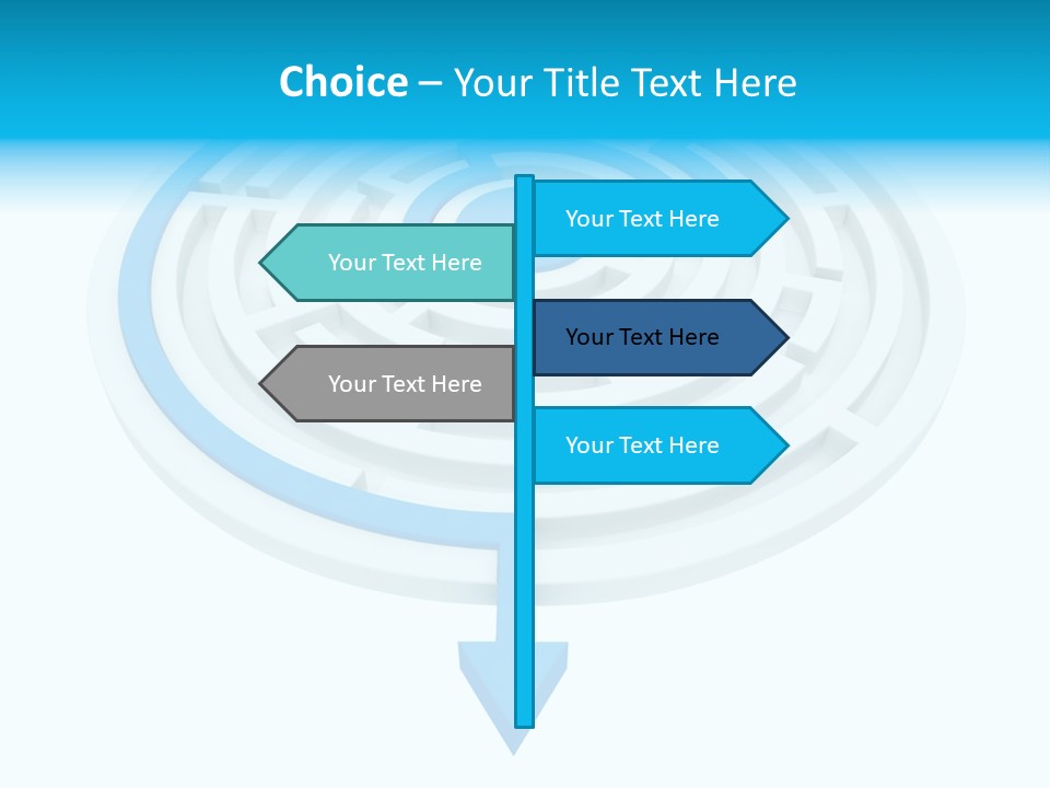 Solution (3D Rendered Illustration) PowerPoint Template