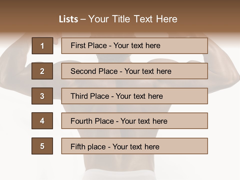 Man. PowerPoint Template