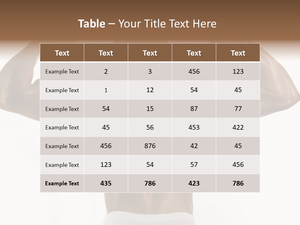 Man. PowerPoint Template