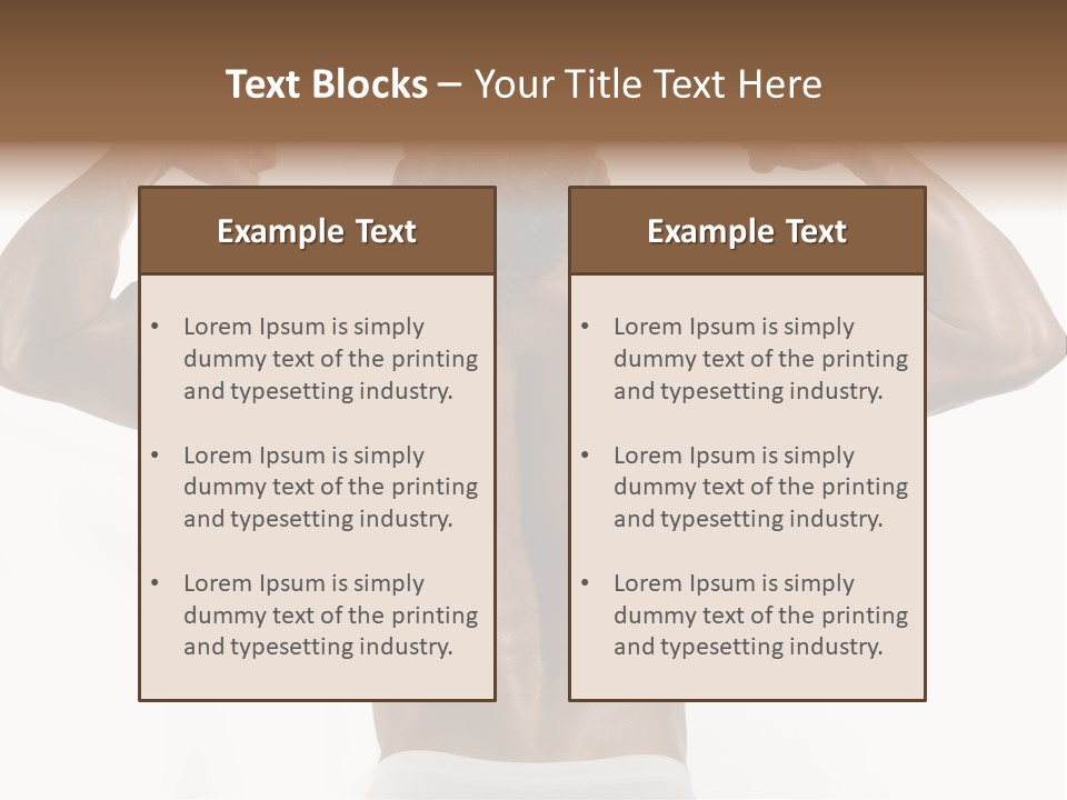Man. PowerPoint Template
