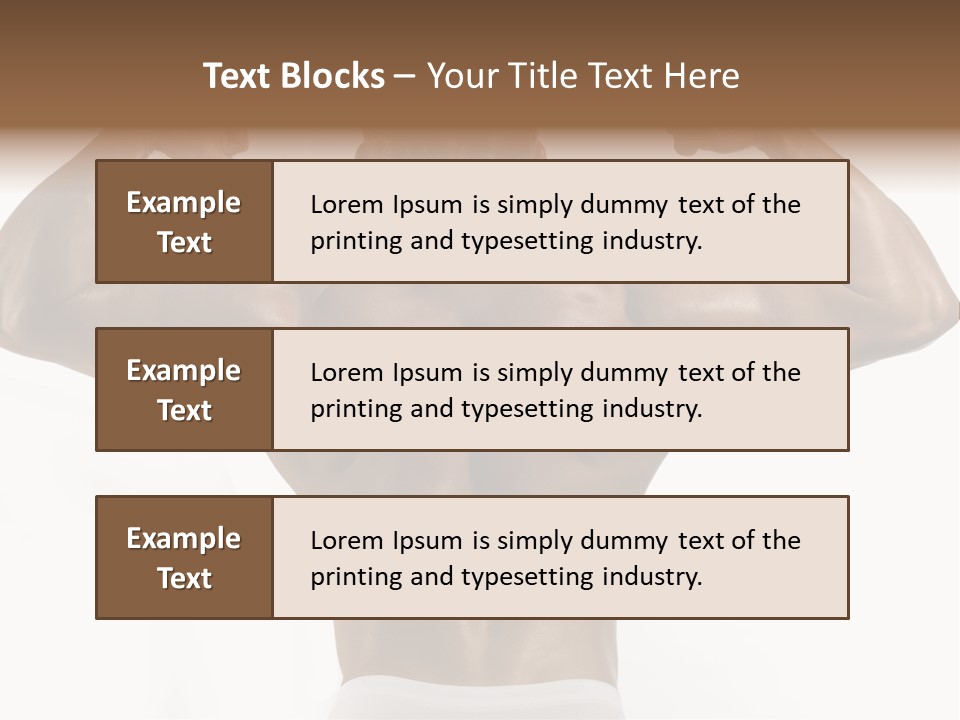 Man. PowerPoint Template