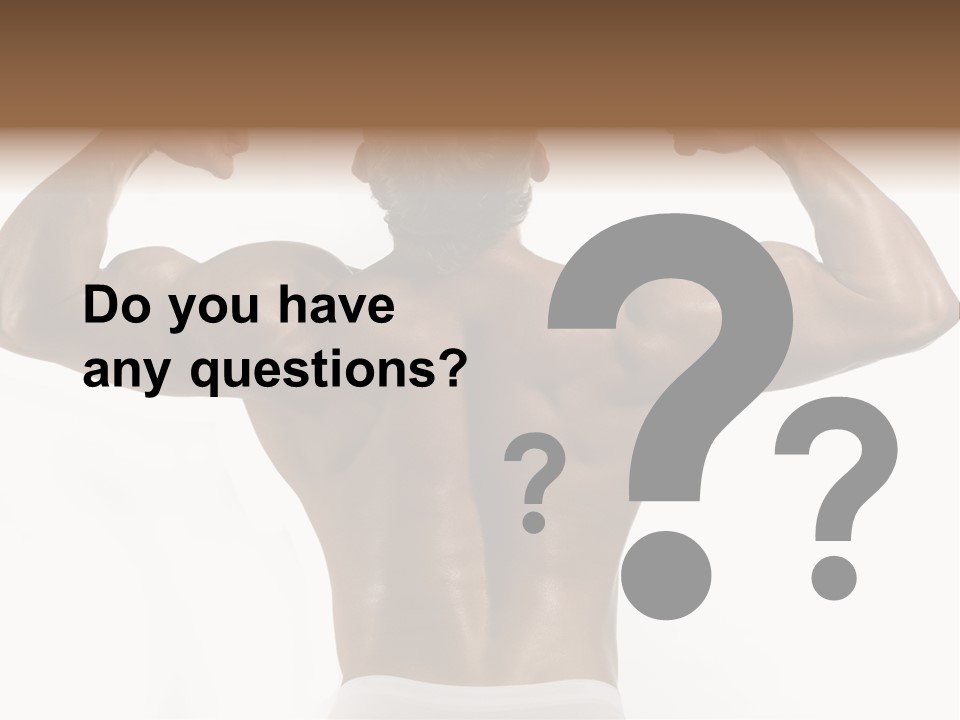 Man. PowerPoint Template