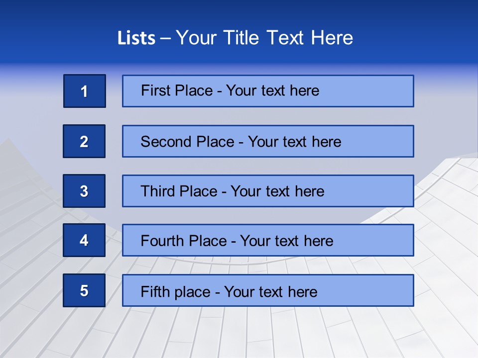 Architectural Steel PowerPoint Template