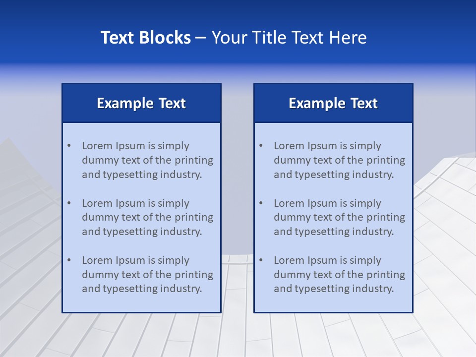 Architectural Steel PowerPoint Template