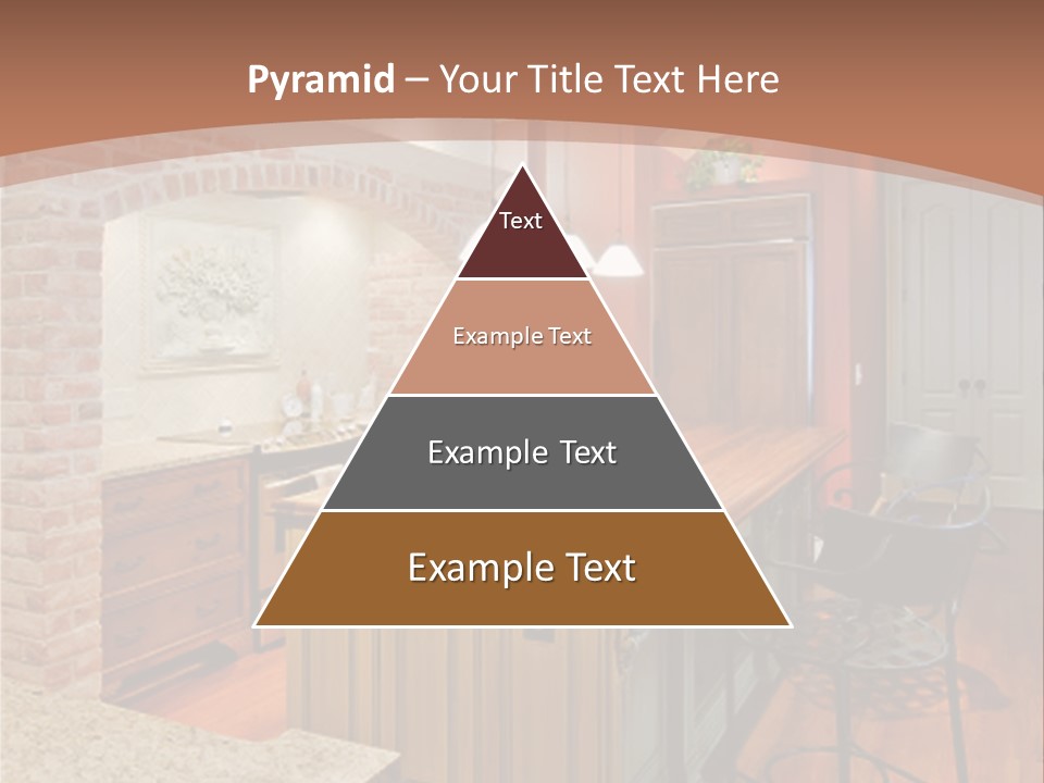 Bungalows At A Tropical Resort PowerPoint Template