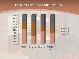 Bungalows At A Tropical Resort PowerPoint Template