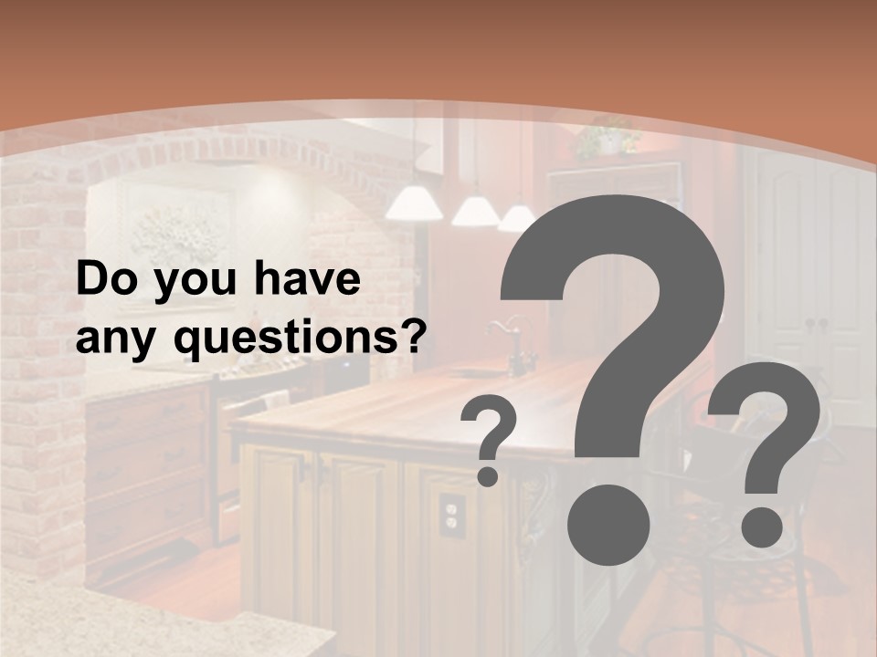 Bungalows At A Tropical Resort PowerPoint Template