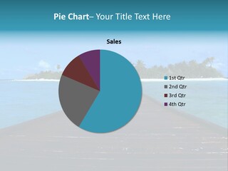 A Small Resort Island In The Indian Ocean. PowerPoint Template