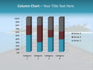 A Small Resort Island In The Indian Ocean. PowerPoint Template