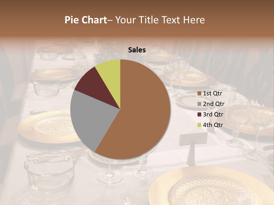 Festive Holiday Table PowerPoint Template