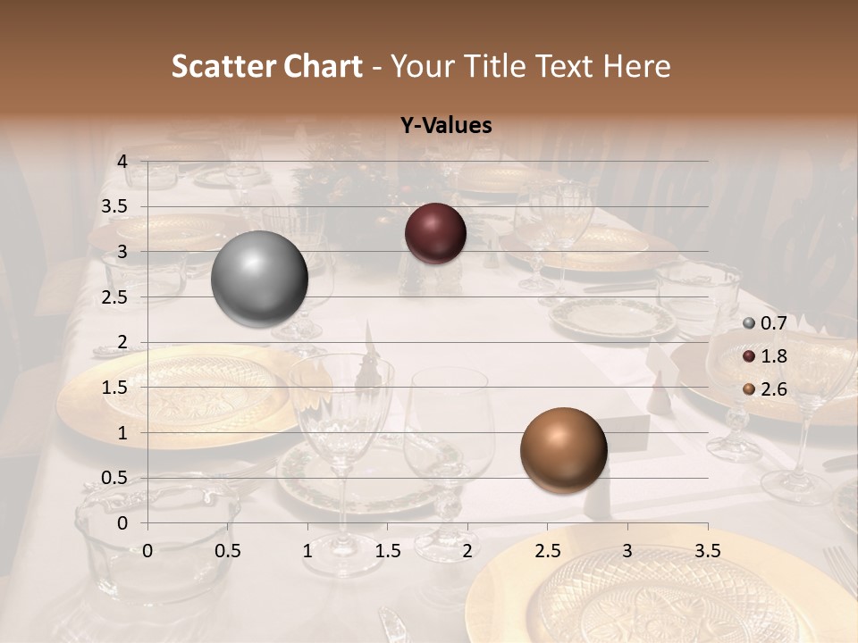 Festive Holiday Table PowerPoint Template