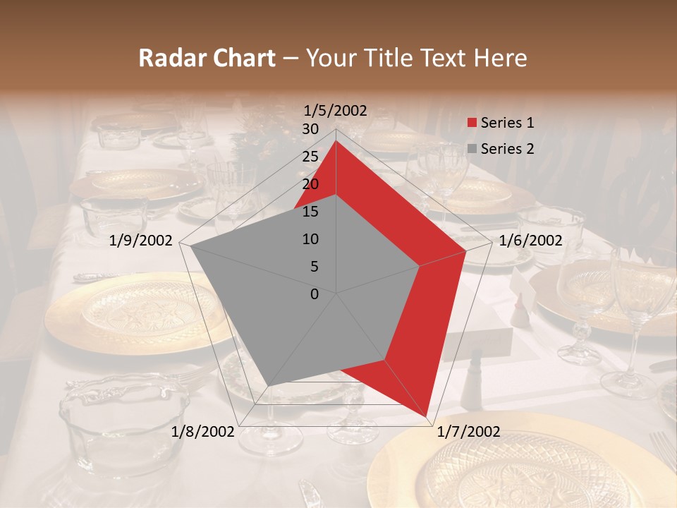 Festive Holiday Table PowerPoint Template