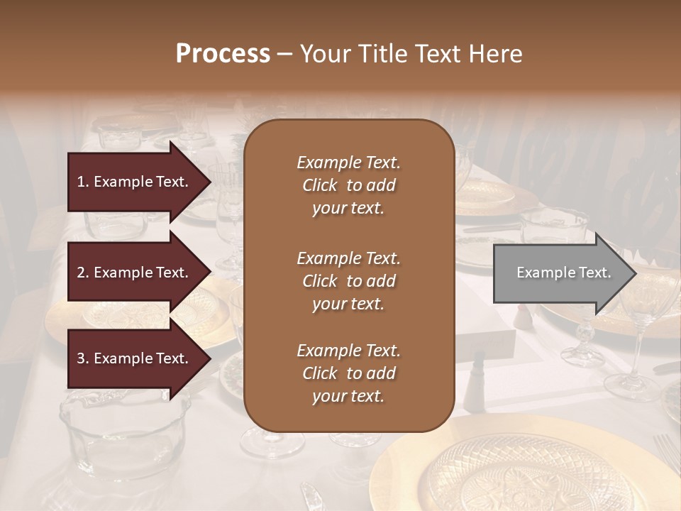 Festive Holiday Table PowerPoint Template