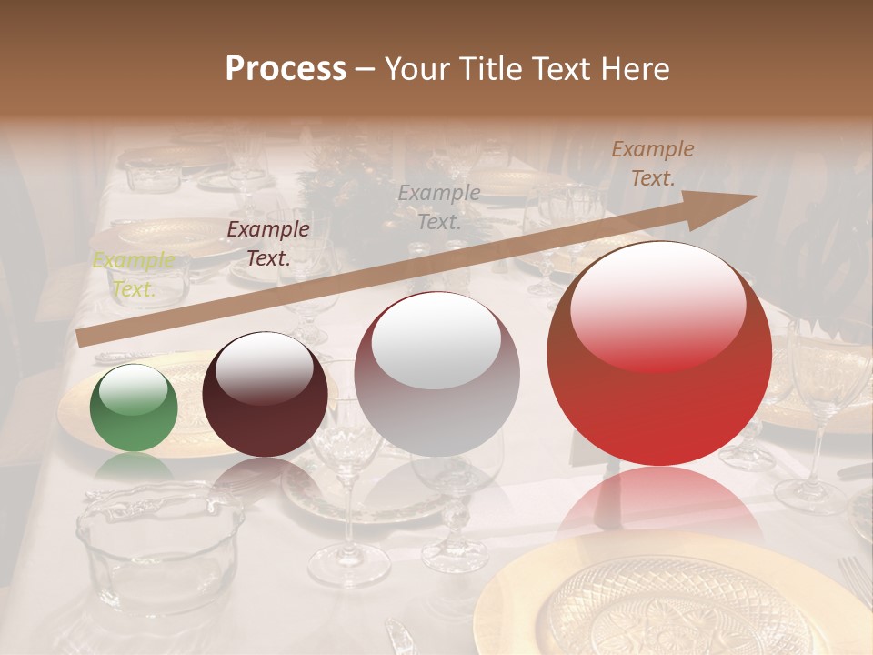 Festive Holiday Table PowerPoint Template