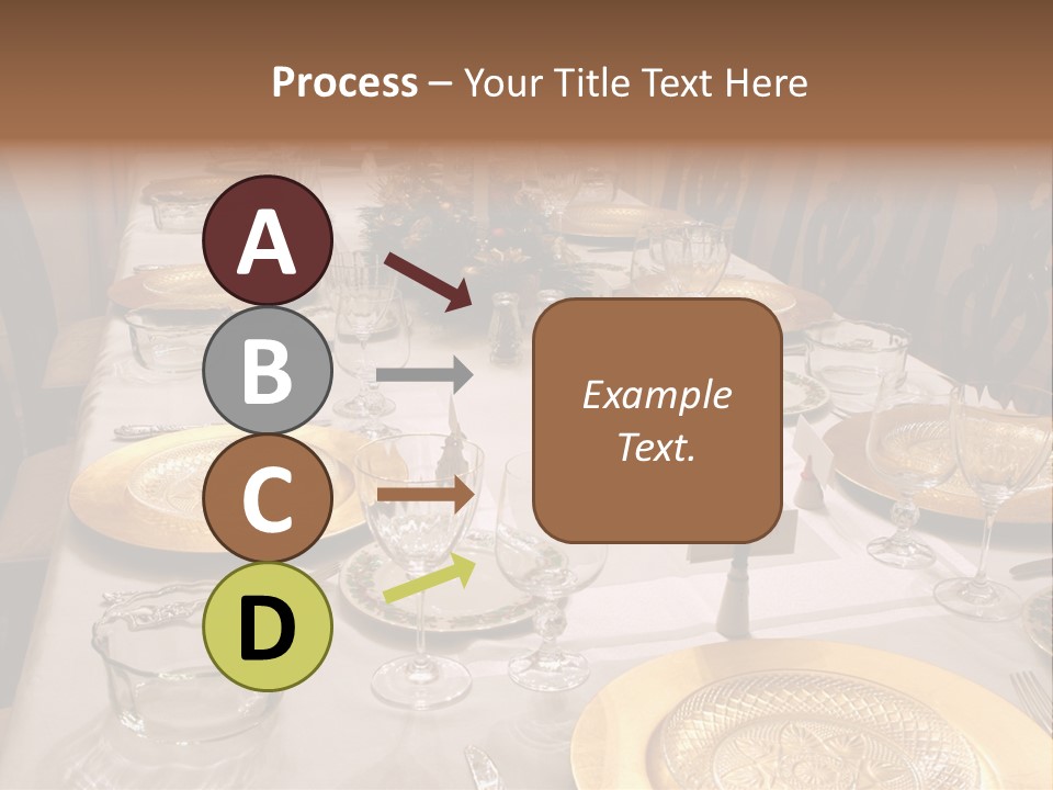 Festive Holiday Table PowerPoint Template
