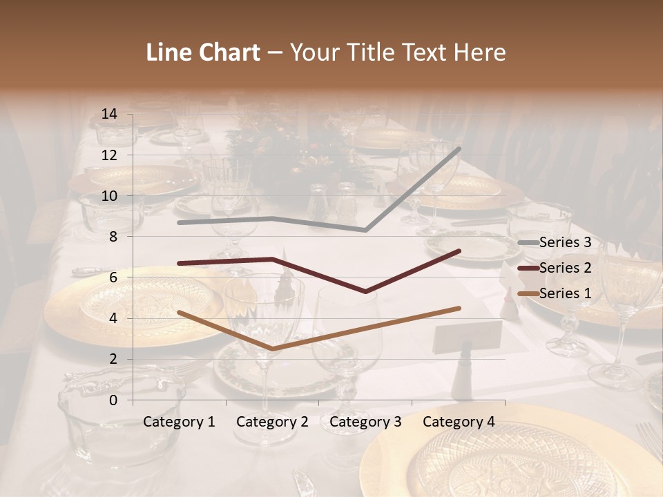 Festive Holiday Table PowerPoint Template