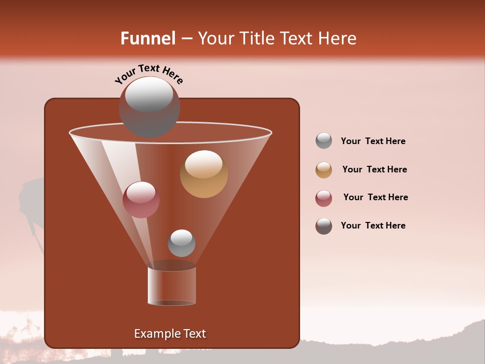 Surfer About To Enter The Surf At Sunset On A Cliff In Santa Cruz, Ca. PowerPoint Template