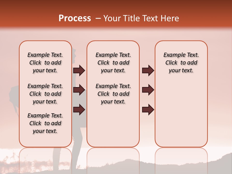 Surfer About To Enter The Surf At Sunset On A Cliff In Santa Cruz, Ca. PowerPoint Template