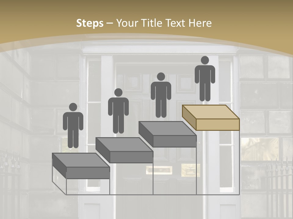 Front Door, Scotland, Uk PowerPoint Template