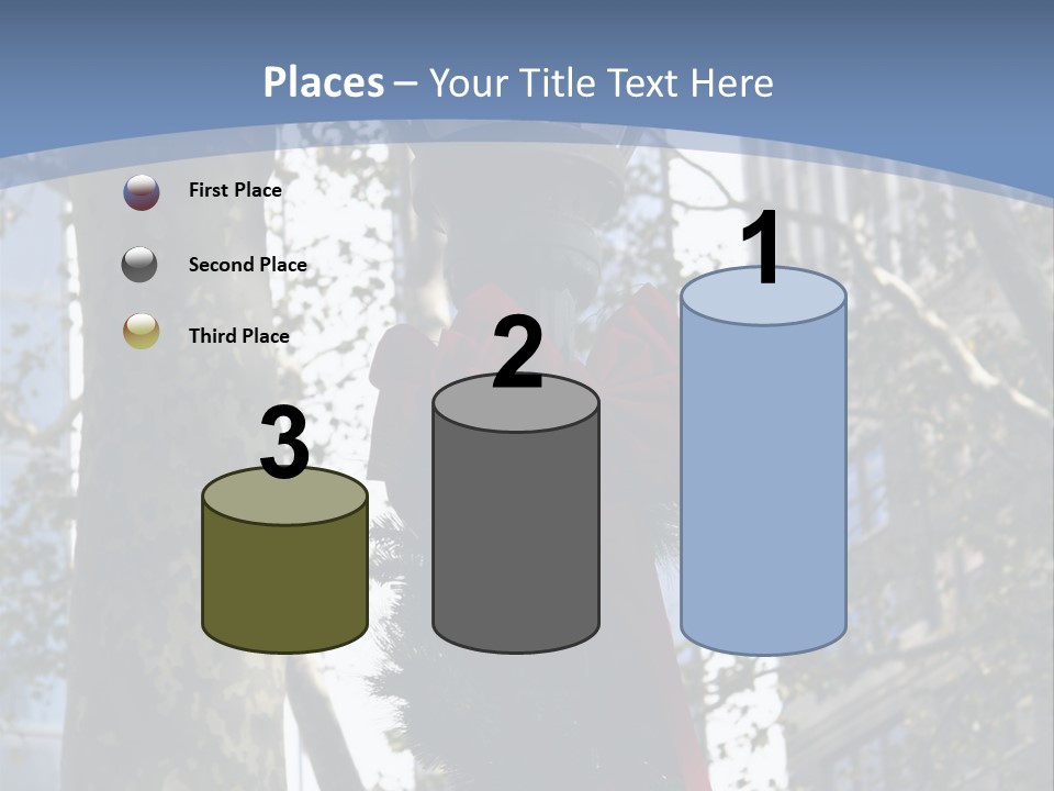 Holiday Lamp Post (3) PowerPoint Template