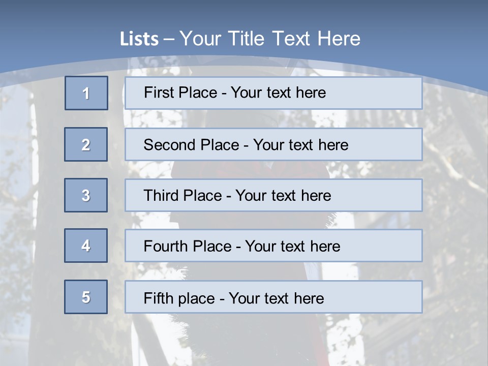 Holiday Lamp Post (3) PowerPoint Template