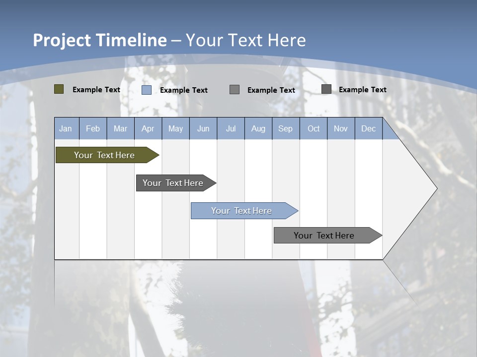 Holiday Lamp Post (3) PowerPoint Template