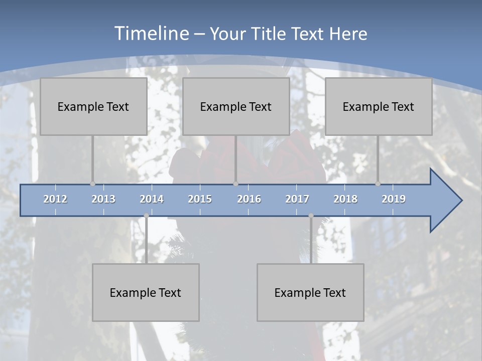 Holiday Lamp Post (3) PowerPoint Template