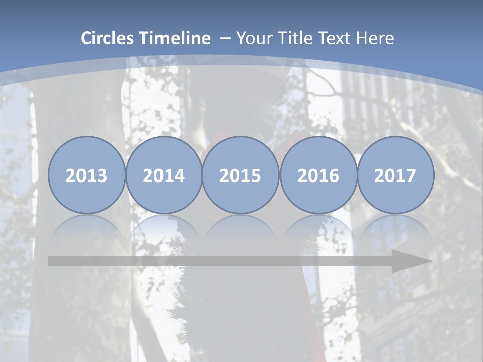 Holiday Lamp Post (3) PowerPoint Template