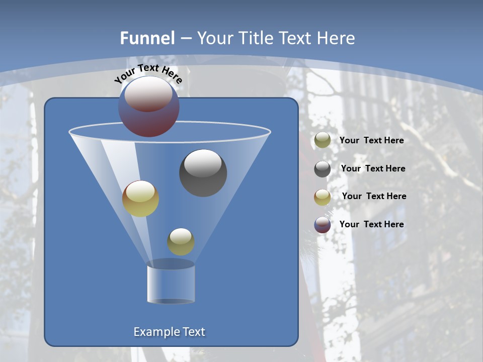 Holiday Lamp Post (3) PowerPoint Template
