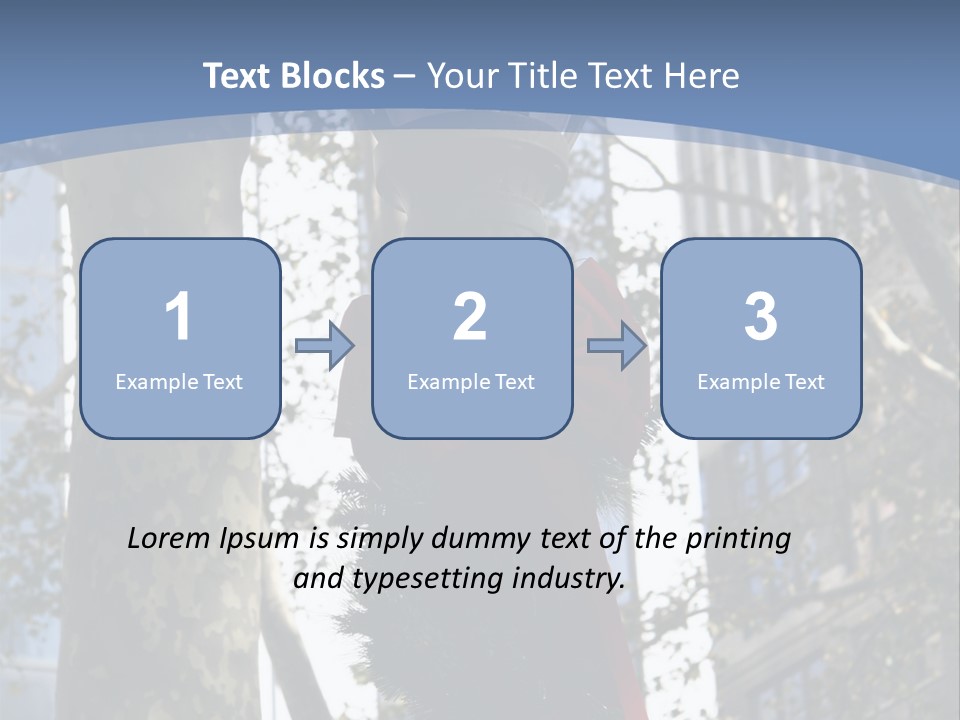Holiday Lamp Post (3) PowerPoint Template
