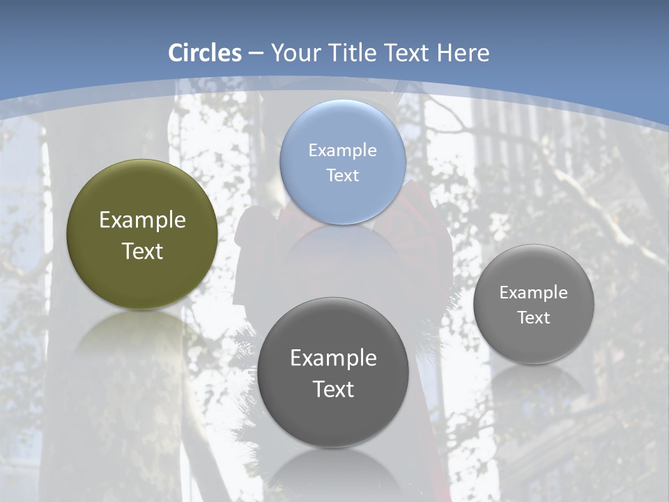 Holiday Lamp Post (3) PowerPoint Template