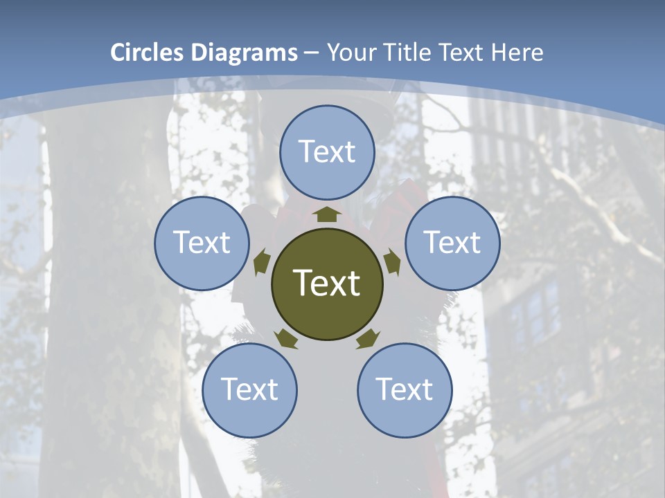 Holiday Lamp Post (3) PowerPoint Template