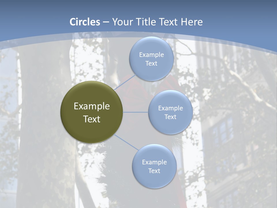 Holiday Lamp Post (3) PowerPoint Template