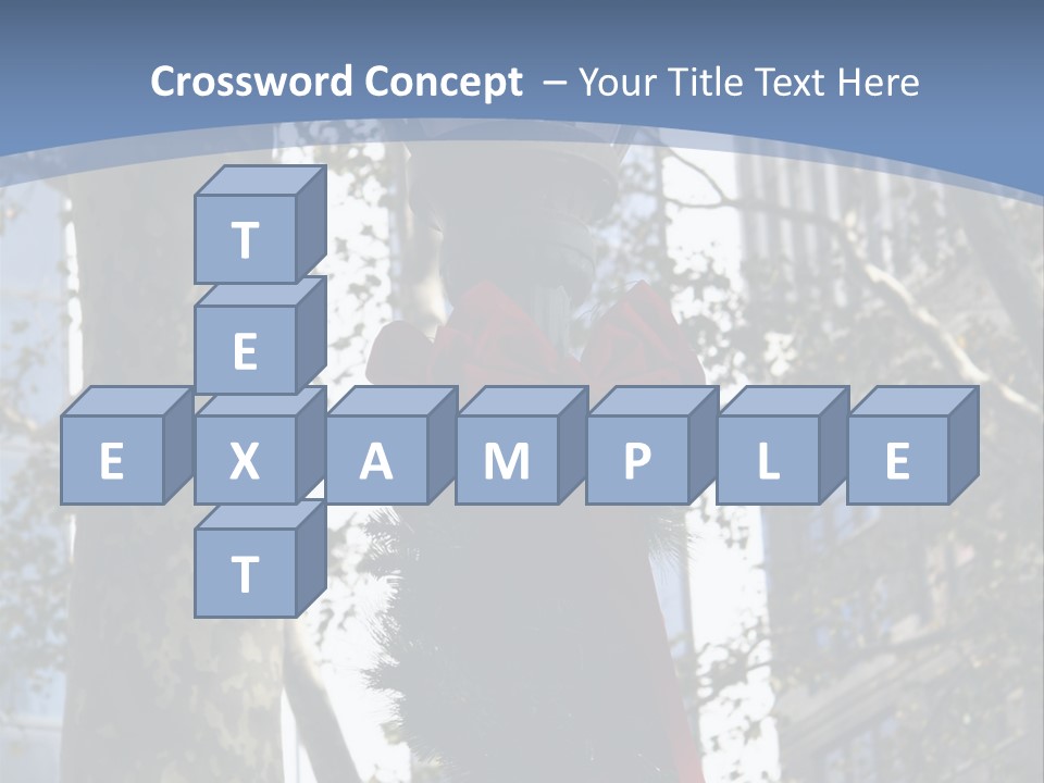 Holiday Lamp Post (3) PowerPoint Template