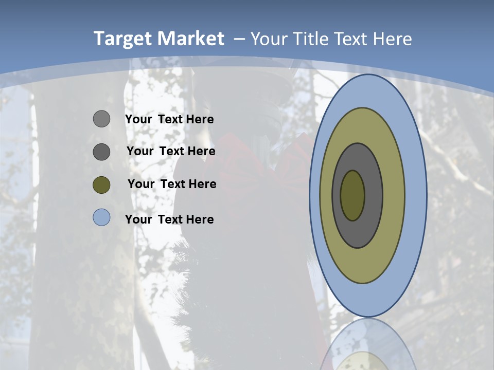 Holiday Lamp Post (3) PowerPoint Template