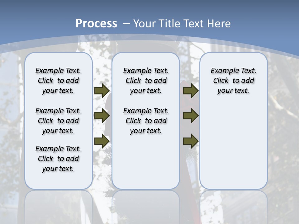 Holiday Lamp Post (3) PowerPoint Template