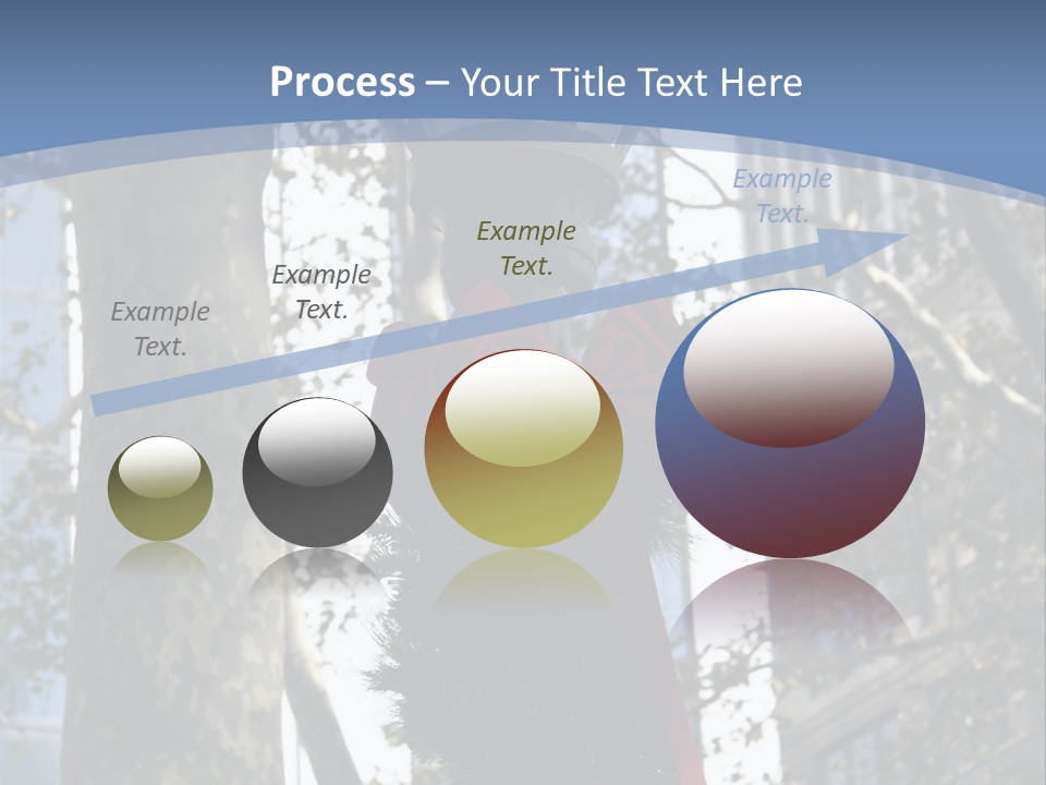 Holiday Lamp Post (3) PowerPoint Template