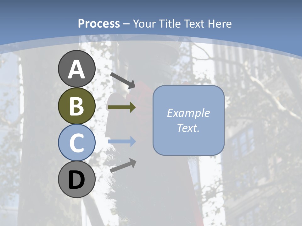Holiday Lamp Post (3) PowerPoint Template