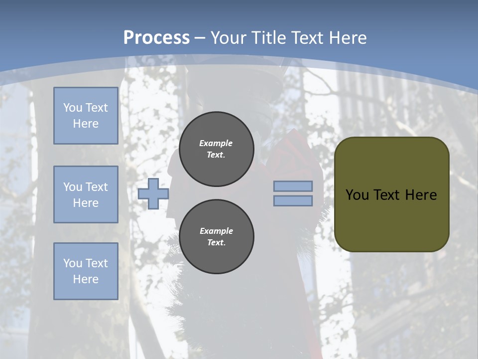 Holiday Lamp Post (3) PowerPoint Template