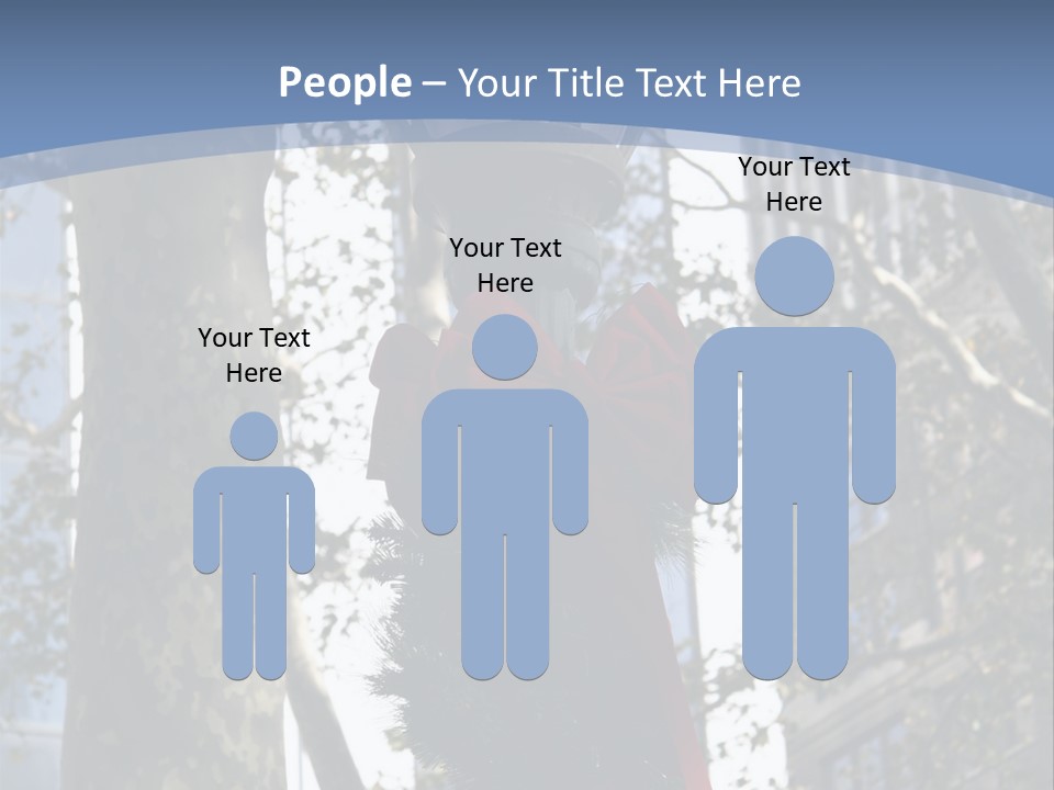 Holiday Lamp Post (3) PowerPoint Template