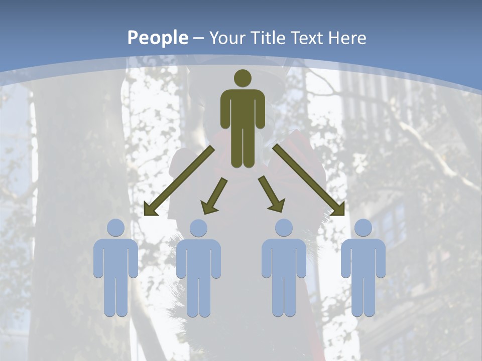 Holiday Lamp Post (3) PowerPoint Template