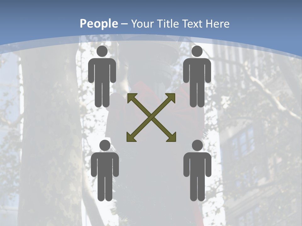 Holiday Lamp Post (3) PowerPoint Template