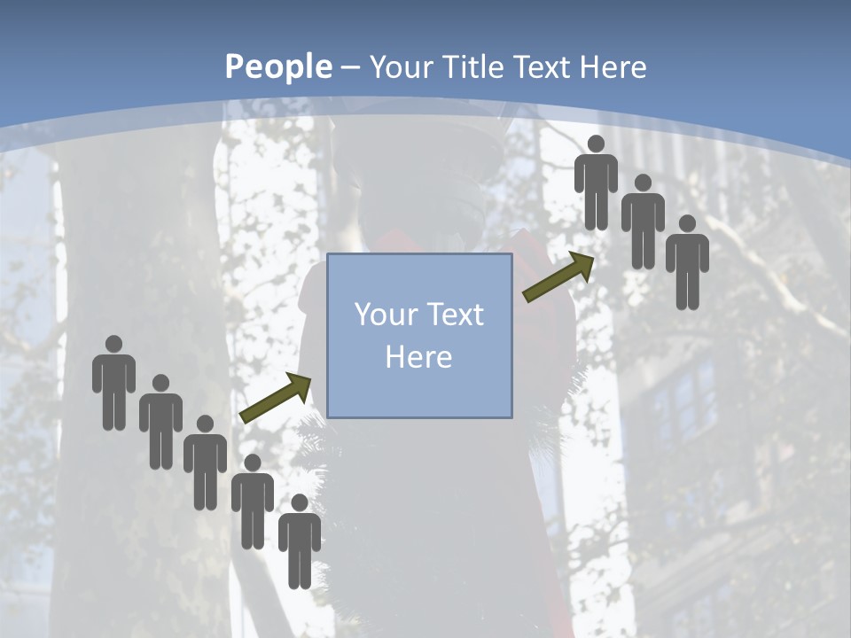 Holiday Lamp Post (3) PowerPoint Template