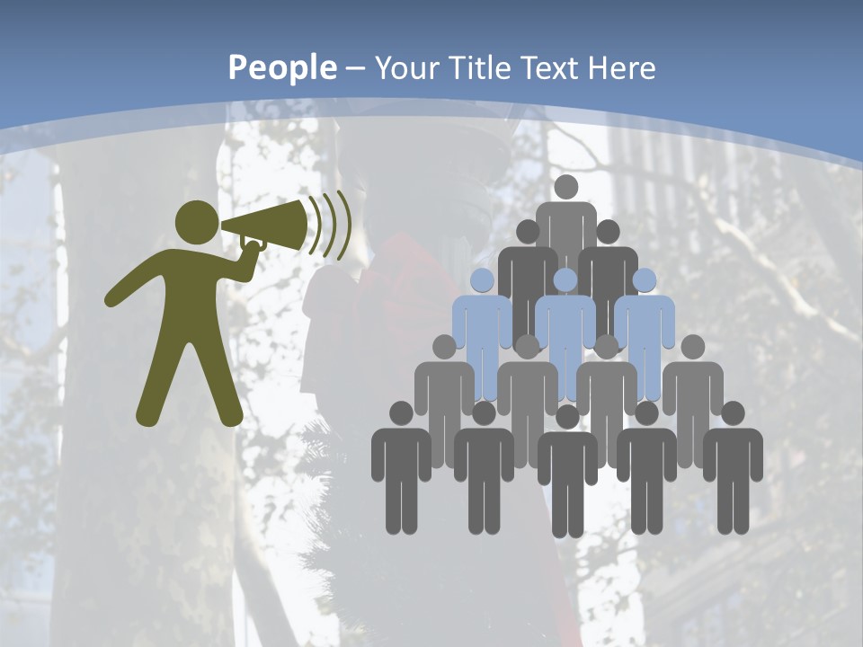 Holiday Lamp Post (3) PowerPoint Template