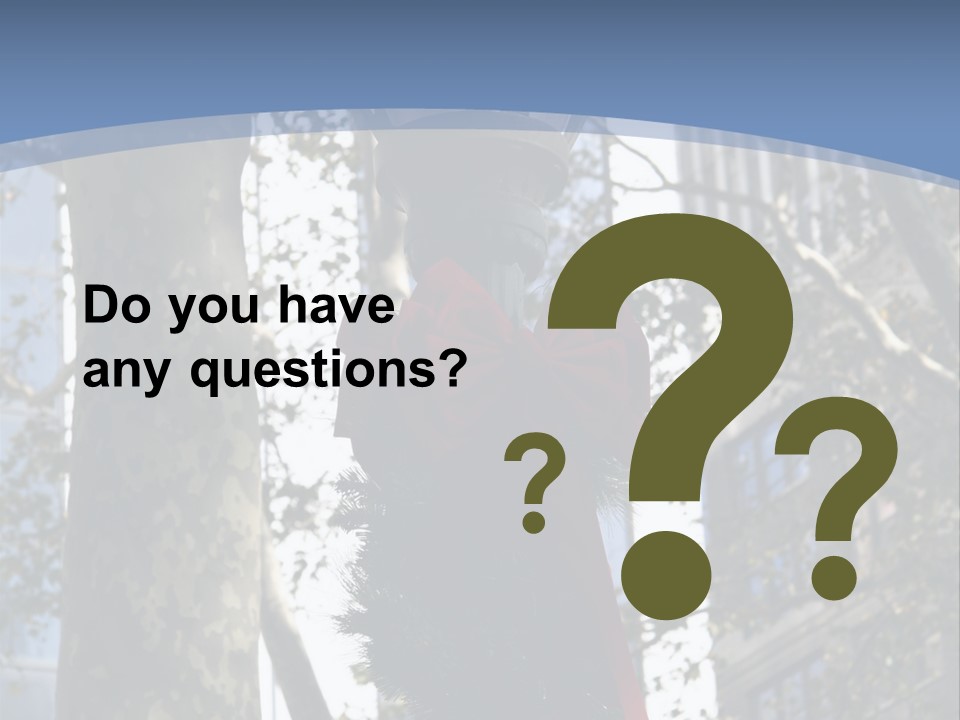 Holiday Lamp Post (3) PowerPoint Template