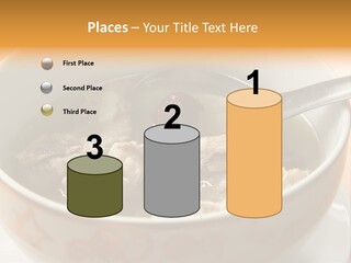 Pork Rib Soup Traditional Chinese Cuisine Clear Broth PowerPoint Template