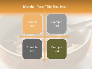 Pork Rib Soup Traditional Chinese Cuisine Clear Broth PowerPoint Template